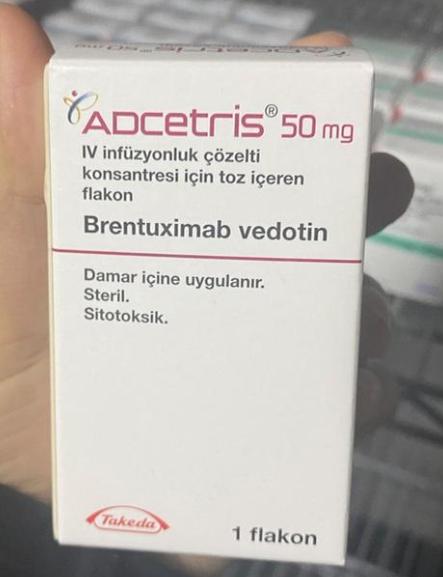 ADCETRIS-Brentuximab Vedotin for Injection product packaging