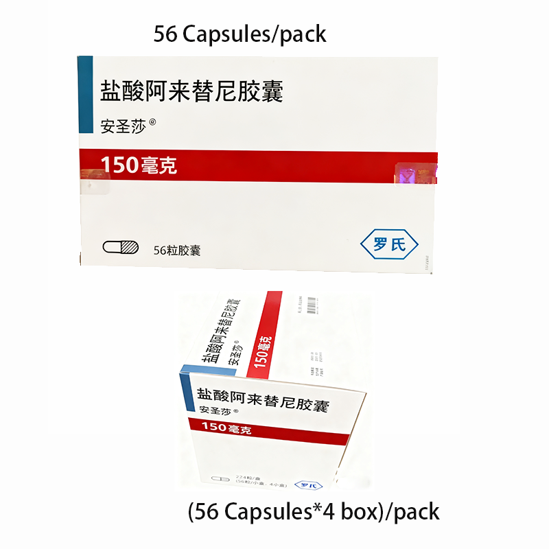 Alecensa-Alectinib Hydrochloride Capsules product packaging