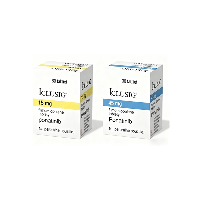 ICLUSIG-Ponatinib Tablets product packaging