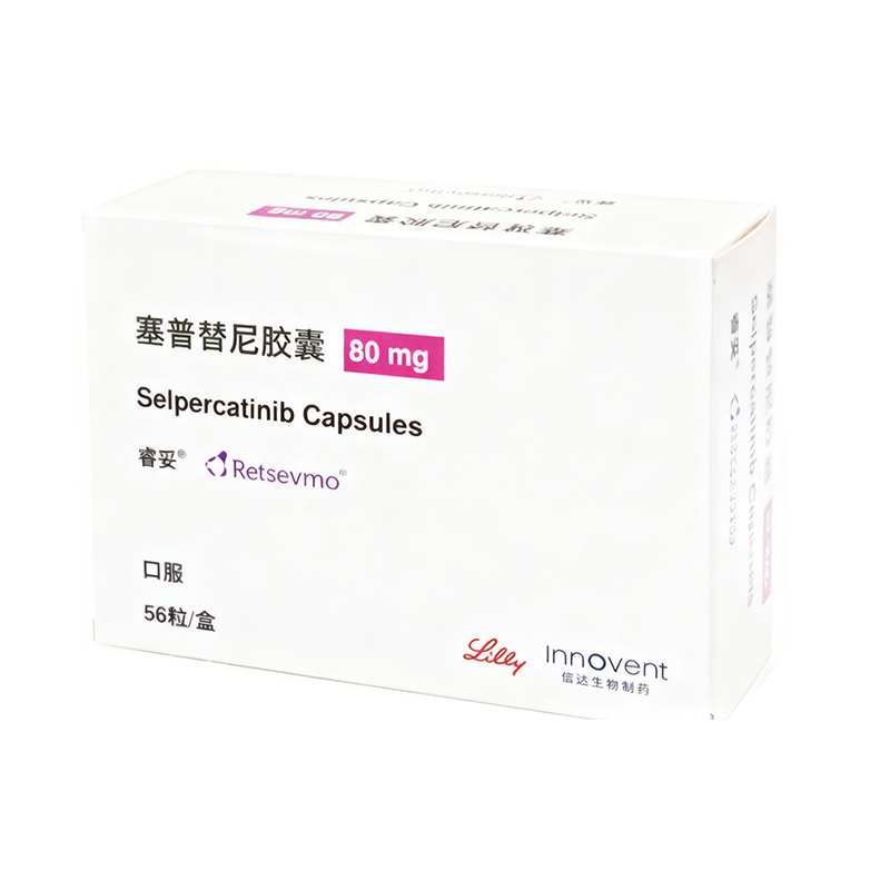 Retsevmo-Selpercatinib Capsules product packaging