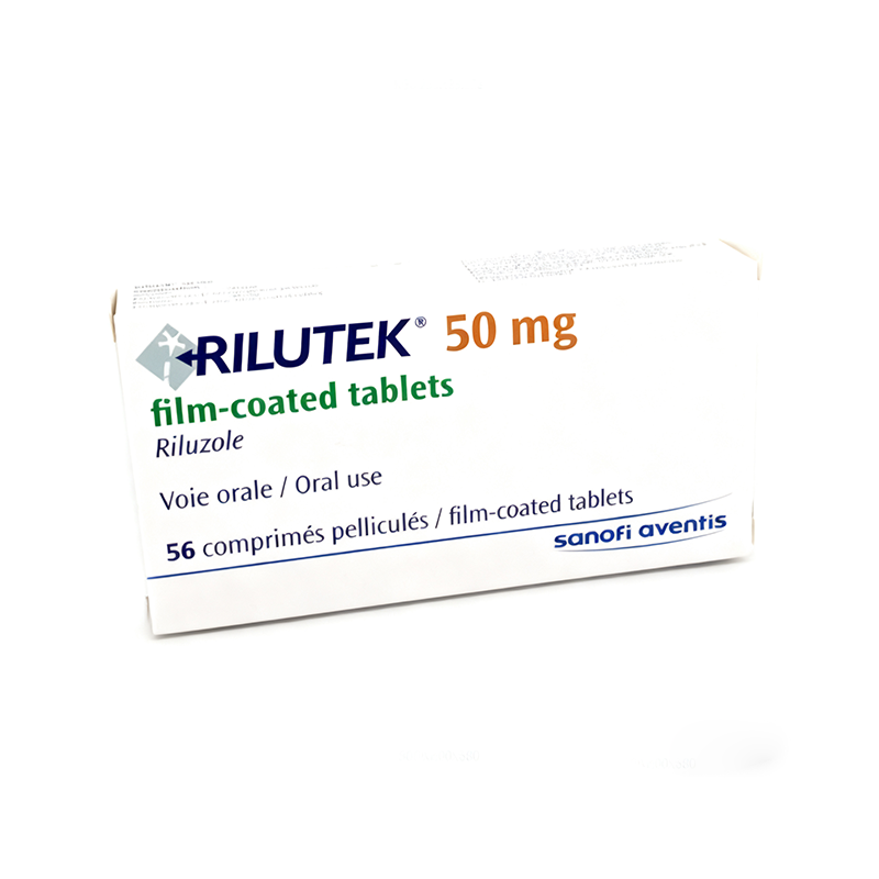 Riluzole-Rilutek Tablets product packaging