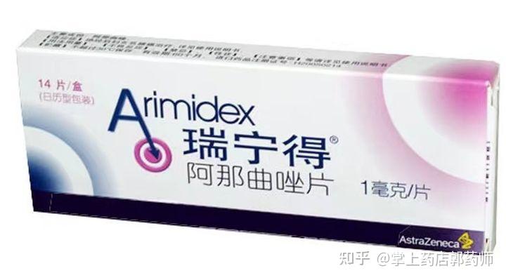 Arimidex Anastrozole Tablets product packaging